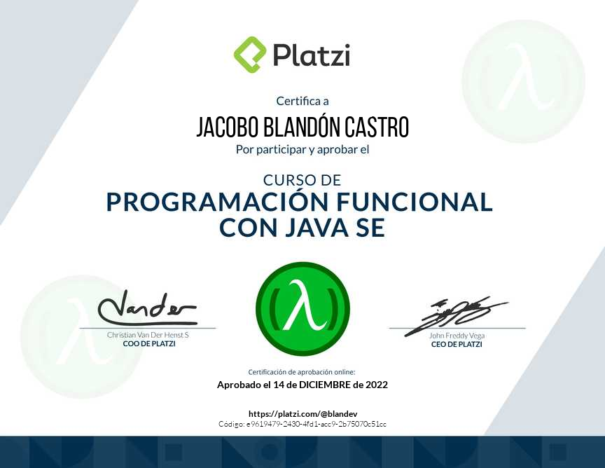 Programación Funcional con Java SE